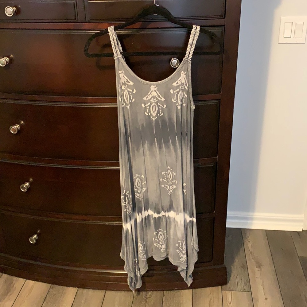 Flowy boho dress.